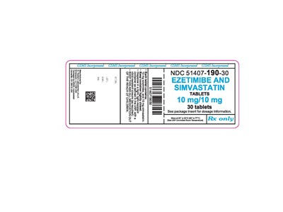 51407-190-30LB - EZETIMIBE SIMVASTATIN 10MG10MG TABS.jpg 51407-190-30LB - EZETIMIBE SIMVASTATIN 10MG10MG TABS.jpg - 51407 190 30LB EZETIMIBE SIMVASTATIN 10MG10MG TABS
